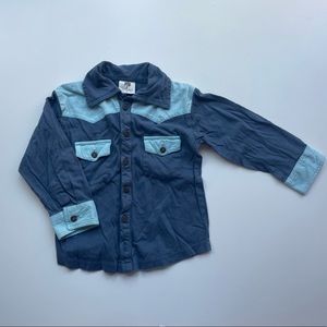 Kate Quinn blue 4T long sleeve